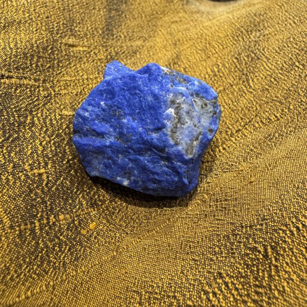 Pure Blue Lapis Lazuli 'Raw & Un Touched by Machine' (last piece) - Image 2